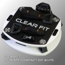 Виброплатформа Clear Fit CF-PLATE Compact 201 WHITE  - магазин СпортДоставка. Спортивные товары интернет магазин в Ишиме 