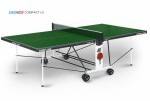 Теннисный стол для помещения Compact LX green усовершенствованная модель стола 6042-3 - магазин СпортДоставка. Спортивные товары интернет магазин в Ишиме 