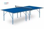 Теннисный стол для помещения swat Hobby 2 blue любительский стол для использования в помещениях 6010 - магазин СпортДоставка. Спортивные товары интернет магазин в Ишиме 