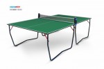 Теннисный стол Hobby Evo green - ультрасовременная модель для использования в помещениях - магазин СпортДоставка. Спортивные товары интернет магазин в Ишиме 