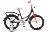 Детский велосипед Stels Flyte 18" Z011 Чёрный красный 2022 - магазин СпортДоставка. Спортивные товары интернет магазин в Ишиме 