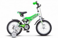 Детский велосипед Stels Jet 14" Z010 зеленый  2022 - магазин СпортДоставка. Спортивные товары интернет магазин в Ишиме 