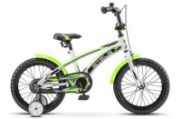 Детский велосипед Stels Arrow 16" V020 зеленый 2022 - магазин СпортДоставка. Спортивные товары интернет магазин в Ишиме 