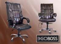 Офисное массажное кресло EGO BOSS EG1001 Шоколад в комплектации LUX - магазин СпортДоставка. Спортивные товары интернет магазин в Ишиме 