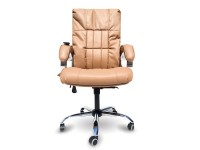 Офисное массажное кресло EGO BOSS EG1001 Орех в комплектации LUX - магазин СпортДоставка. Спортивные товары интернет магазин в Ишиме 