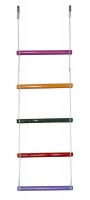 Детская веревочная лестница для ДСК 5 перекладин цвет радуга ЛВ5-3А - магазин СпортДоставка. Спортивные товары интернет магазин в Ишиме 