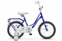 Детский велосипед Stels Wind 16" Z020 синий 2022 - магазин СпортДоставка. Спортивные товары интернет магазин в Ишиме 