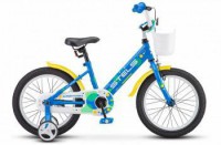 Детский велосипед Stels Captain 16" V010 синий 2022 - магазин СпортДоставка. Спортивные товары интернет магазин в Ишиме 