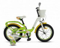 Детский велосипед Stels Pilot-190 16" V030 Зелёный жёлтый белый 2022 - магазин СпортДоставка. Спортивные товары интернет магазин в Ишиме 